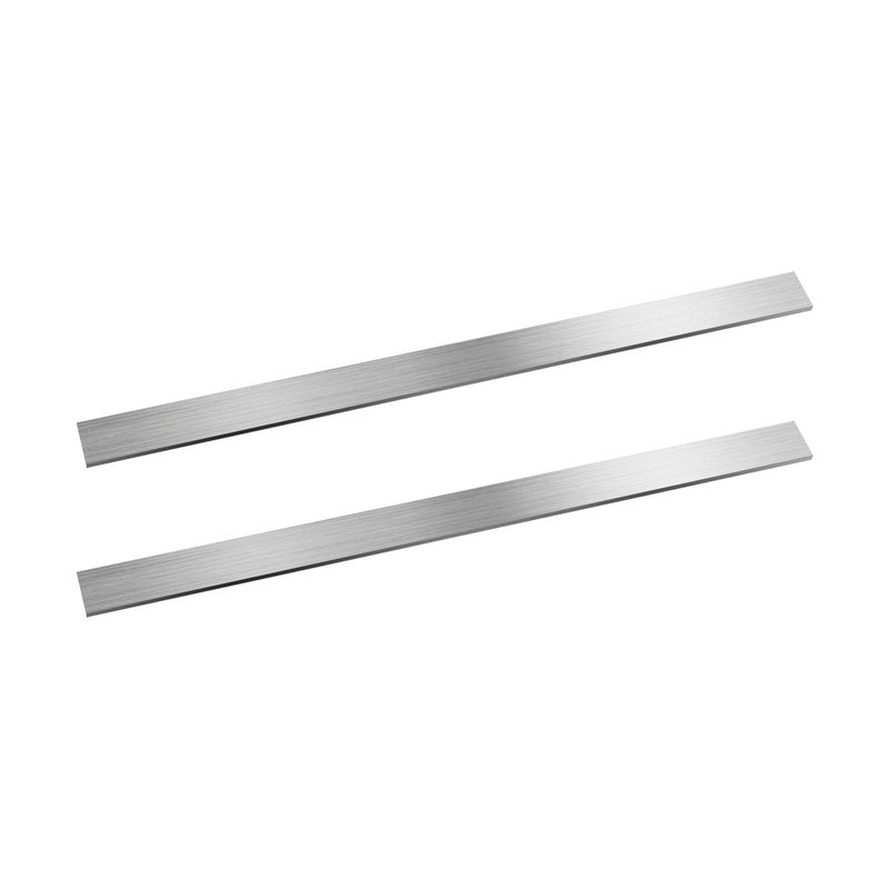 SUNKOO 304 Stainless Steel Flat Bar 2PCS, 3/16" Thick 25/32" Wide 12" Long, Brushed Finish, Durable Versatile Trim Strips, Easy to Shape for DIY, Kitchen, Home Repairs - Image 1